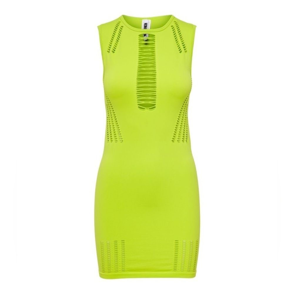 NEON & NYLON Neosadie O-neck Short Dress M/L
